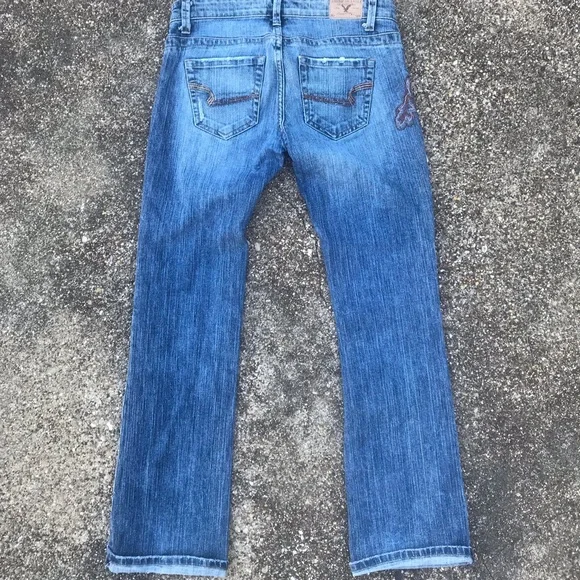 American Eagle Outfitters Blue Boot Cut Jeans - Picture 5 of 8